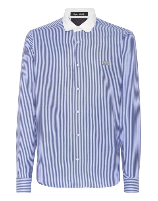 рубашка  от бренда philipp plein вид слева