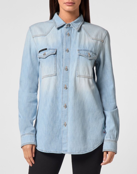 рубашка  из америки вид сбоку