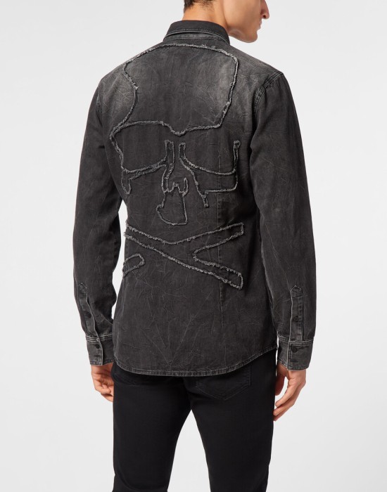 рубашка  из америки вид сбоку