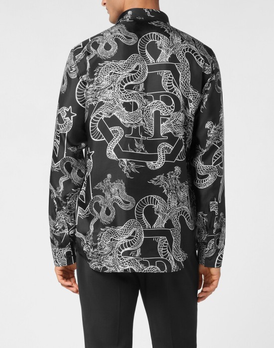 рубашка  из америки вид сбоку