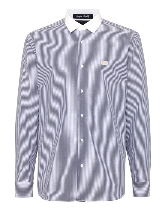 рубашка  от бренда philipp plein вид слева