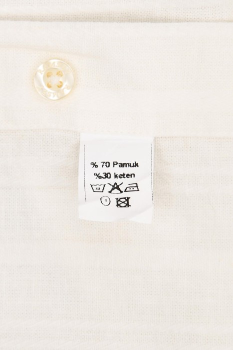 рубашка  из хлопка спереди