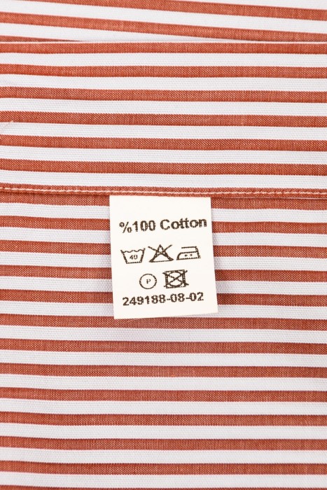 рубашка  из хлопка спереди