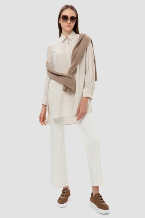 рубашка  от бренда max mara вид слева