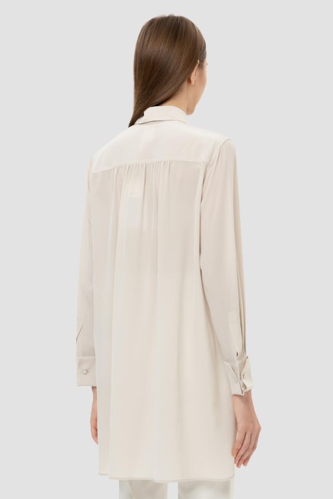 рубашка  из италии вид сбоку