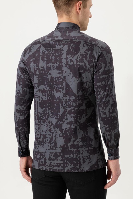 рубашка  от бренда kiton вид слева