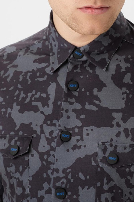 рубашка  из италии вид сбоку