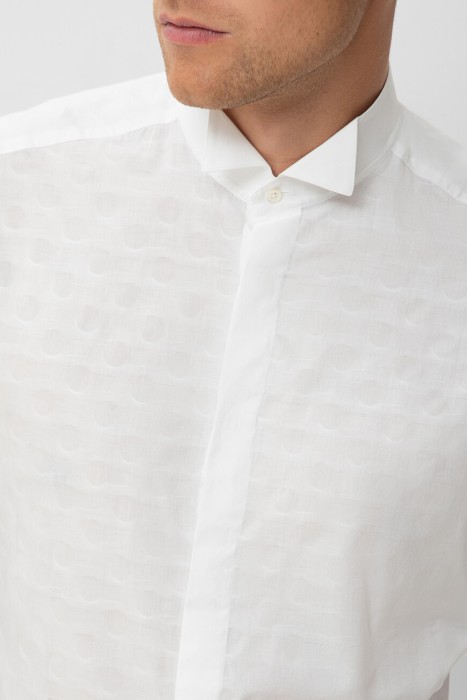 рубашка  из америки вид сбоку