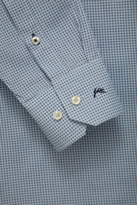 рубашка  из хлопка спереди