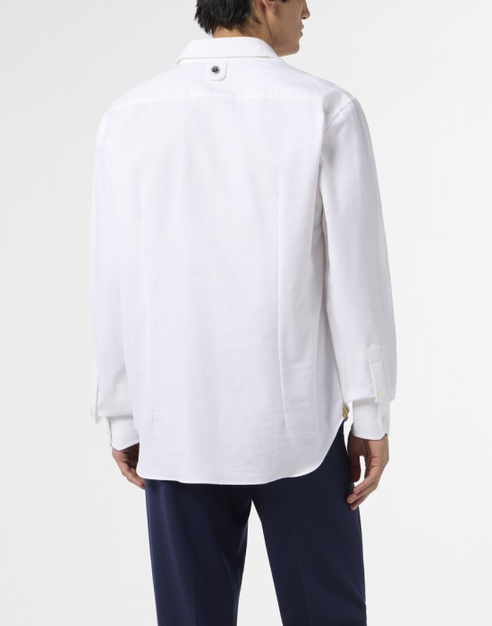 рубашка  из италии вид сбоку