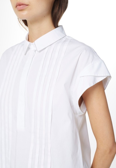 рубашка  из италии вид сбоку