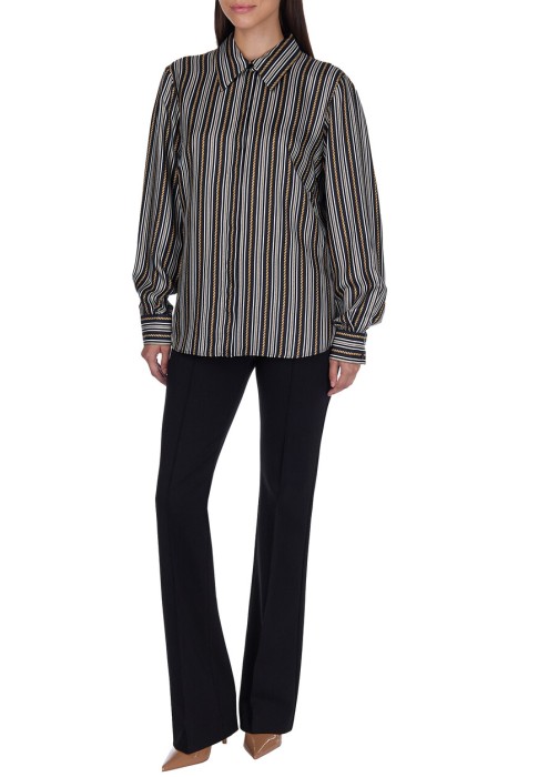 рубашка  от бренда luisa spagnoli вид слева