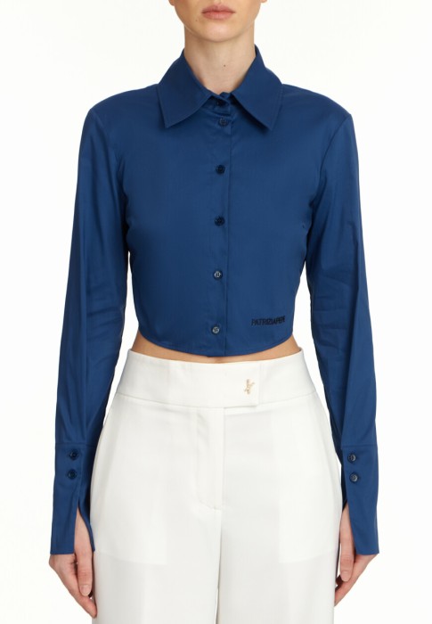 рубашка  из италии вид сбоку