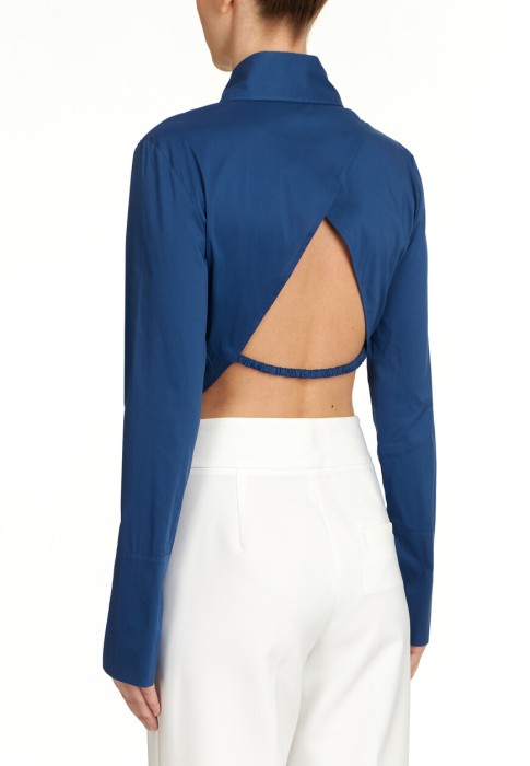 Товар синего цвета с внутренней стороны