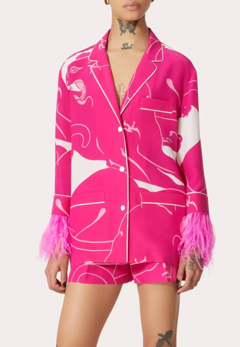 рубашка  из италии вид сбоку