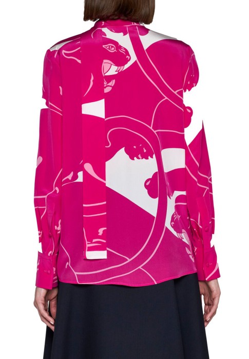 рубашка  из италии вид сбоку