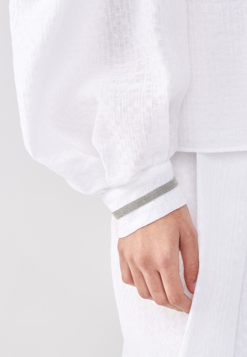 рубашка  из италии вид сбоку