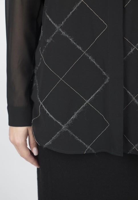 рубашка  из проверенных материалов спереди