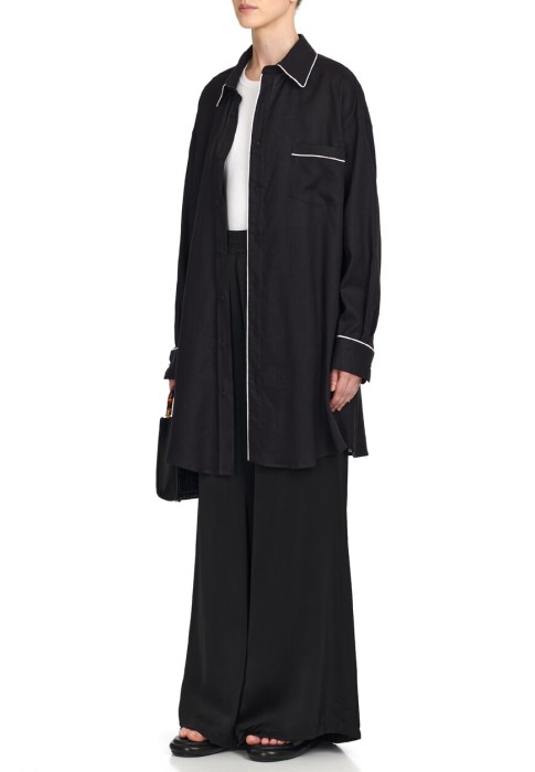 рубашка  от бренда fabiana filippi вид слева