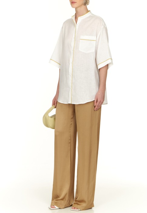 рубашка  от бренда fabiana filippi вид слева