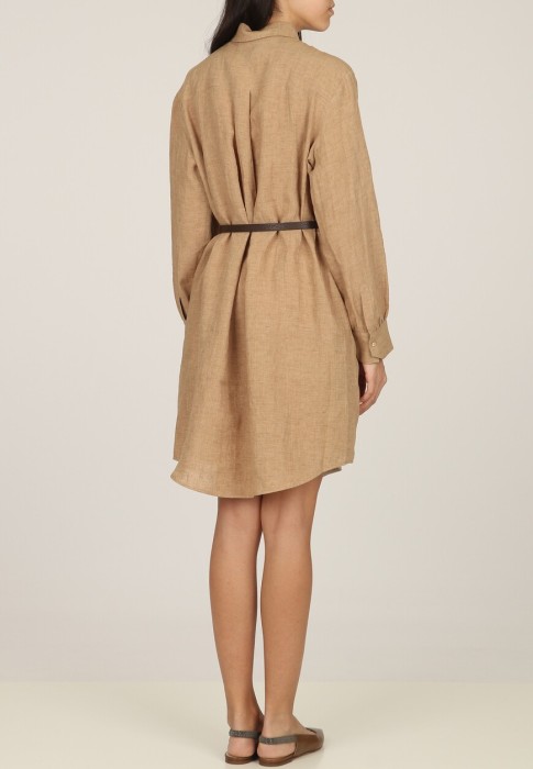 рубашка  из италии вид сбоку