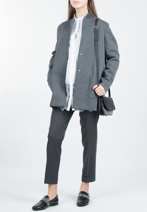 рубашка  из италии вид сбоку