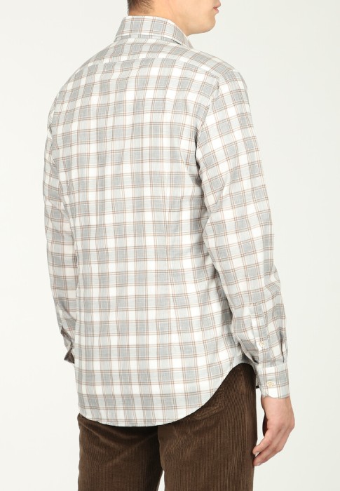 рубашка  из италии вид сбоку