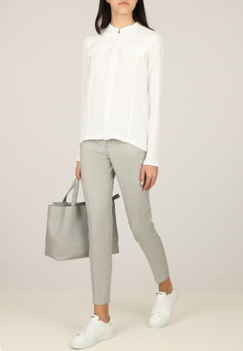 рубашка  из италии вид сбоку