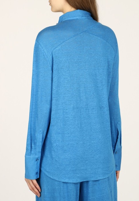 рубашка  из италии вид сбоку