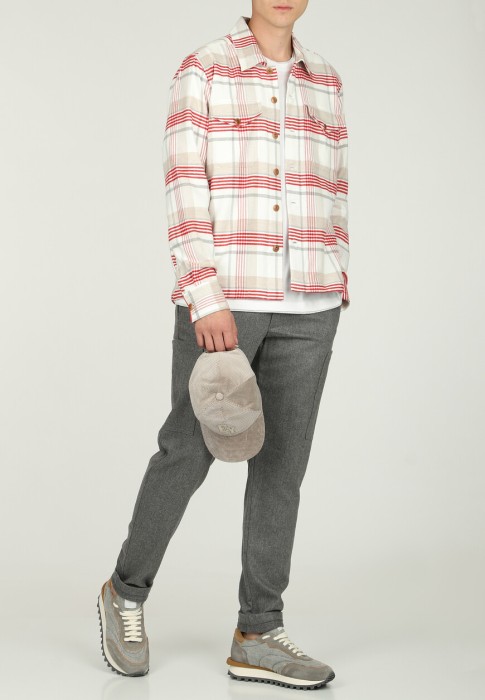 рубашка  от бренда eleventy вид слева