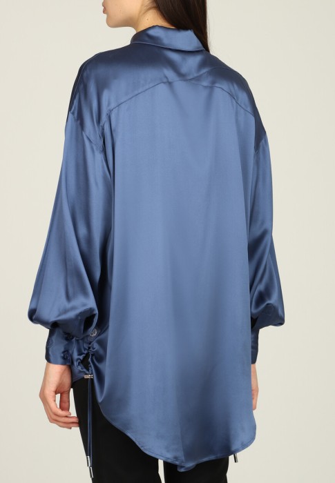 рубашка  из италии вид сбоку