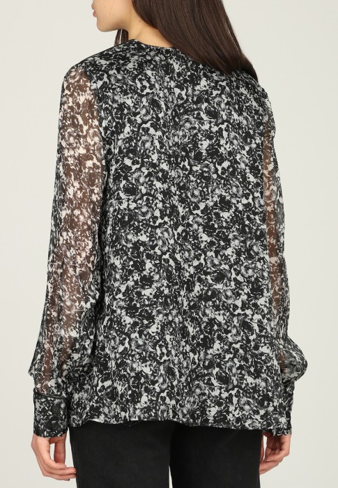 рубашка  из италии вид сбоку