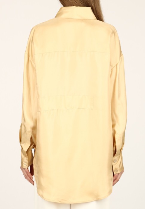 рубашка  из италии вид сбоку