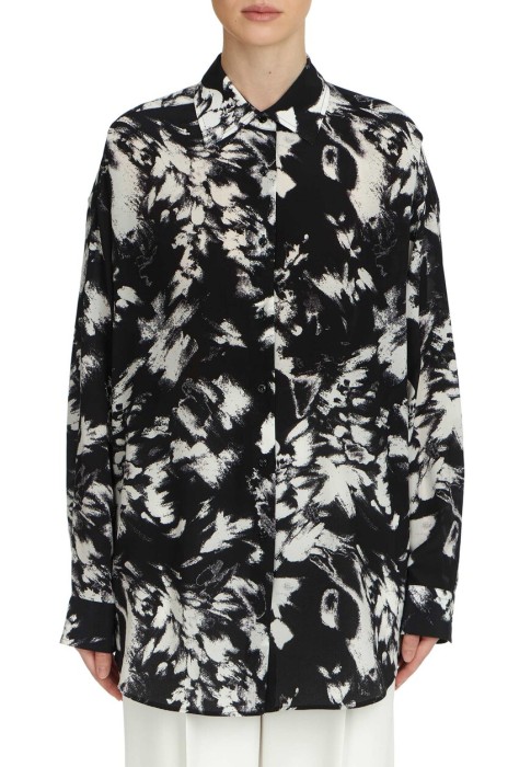 рубашка  из италии вид сбоку