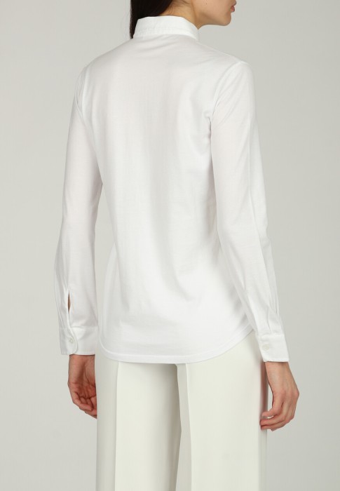 рубашка  из италии вид сбоку