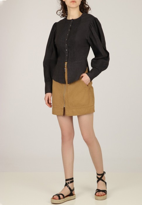 рубашка  от бренда isabel marant étoile вид слева