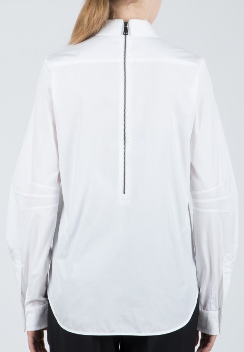 рубашка  из италии вид сбоку