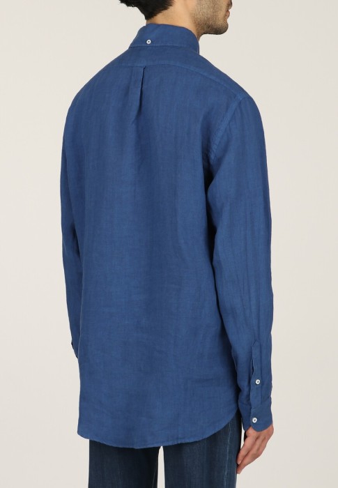 рубашка  из италии вид сбоку