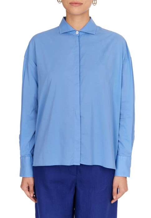 рубашка  из италии вид сбоку