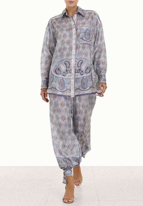 рубашка  из франции вид сбоку