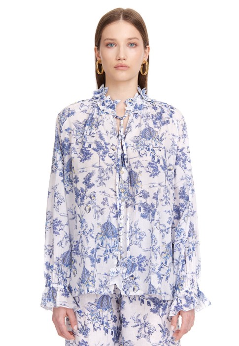 Товар синего цвета с внутренней стороны