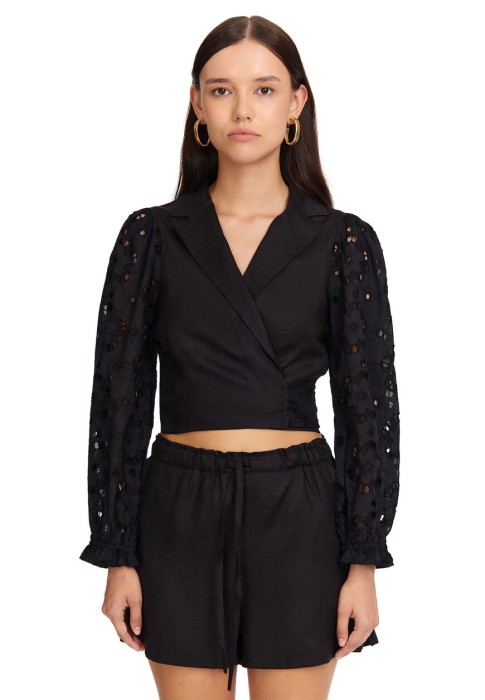 Товар черного цвета с внутренней стороны