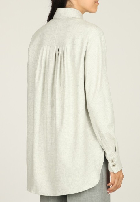 рубашка  из италии вид сбоку