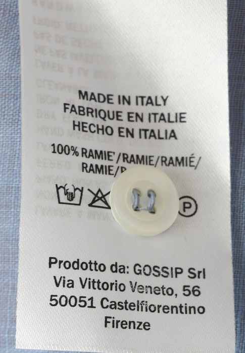 рубашка  универсального стиля с лицевой стороны