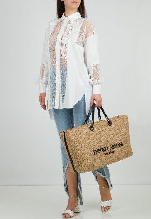 рубашка  из италии вид сбоку