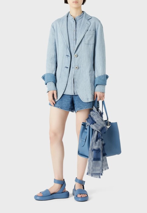 рубашка  от бренда emporio armani вид слева