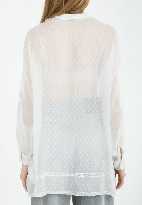 рубашка  от известного бренда вид слева