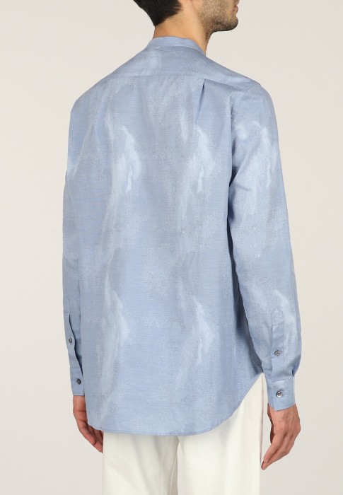 рубашка  из италии вид сбоку