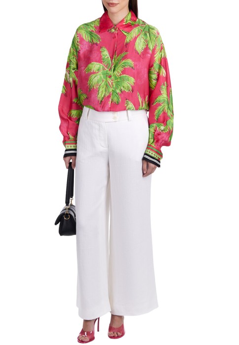 рубашка  из италии вид сбоку