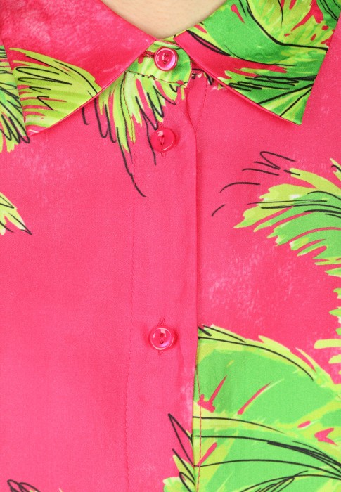 рубашка  универсального стиля с лицевой стороны